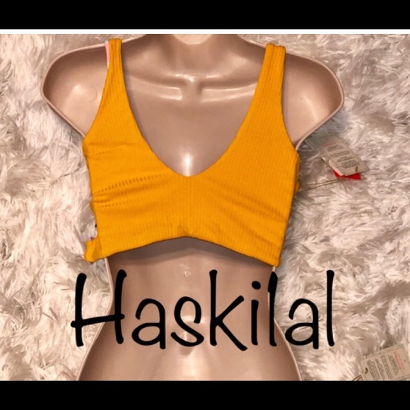 ☀️ NWT Maaji Bikini Top ☀️ Sweet Banana - Picture 2 of 5